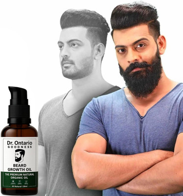 Ontario Advanced Beard Growth Oil With Argan Oil For Thicker And Healthier Hair OilAX51 Hair Oil(30 ml)