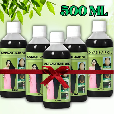 Adivasi Hair Re-Growth Oil For Fast Hair Growth & Hair Thickening | Herbal Hair Oil(500 ml)