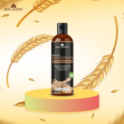 Bon Austin Premium Wheatgerm Herbal Hair Oil - For Hair Growth and Anti Hair Fall 100ml Hair Oil(100 ml)