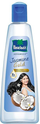 Parachute Advansed Jasmine & Coconut Hair Oil | Vitamin E For Super Shiny Hair 500ml x 1ps Hair Oil(500 ml)