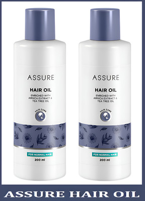 ASSURE Hair Oil (Enriched With Arnica Extract & Tea Tree Oil) Hair Oil(400 ml)
