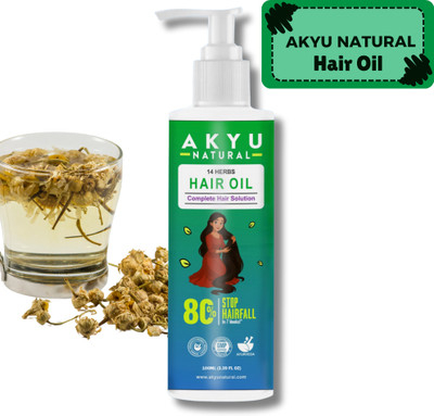 Akyu-Natural Hair Oil With Ayurvedic Secrets for Scalp Health Maintenance Hair Oil(100 ml)