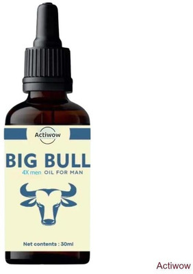 ACTIWOW 4x Men Big Bull Oil – Spartan Race Hair Oil(30 ml)