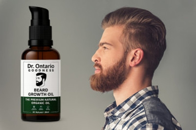 Ontario Goodness Dr. Ales Fast & Advanced Beard & Mustache Growth Oil for MenAX6325 Hair Oil(30 ml)