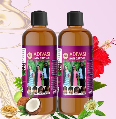 KGF ADIVASI Hair Care & Regrowth  Hair Oil(400 ml)