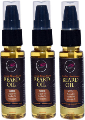 INDOPOWER DoO 258-ABSOLUTE NOURISHMENT BEARD OIL COMBO PACK (3x30ml.)(3 Items in the set)