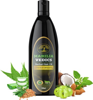 Mabilia Vedic Herbal Hair Oil For Reduces Hair fall | Promotes Hair Growth Hair Oil(100 ml)