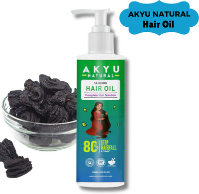 Akyu-Natural Hair Oil with Natural Shine Enhancing Power Hair Oil(100 ml)