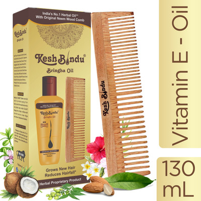 KeshBindu Organics Bringha Ayurvedic for Hair Fall Control & Hair Growth  Hair Oil(100 ml)