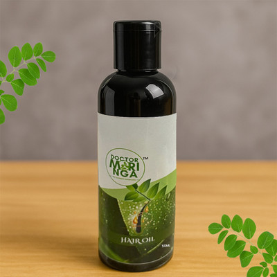DOCTOR MORINGA Herbal Hair Oil for Growth, Hair Fall & Dandruff with Moringa, Bhringraj & Amla Hair Oil(100 ml)