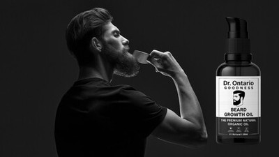 Ontario Goodness Dr. Ales Fast & Advanced Beard & Mustache Growth Oil for MenAX24 Hair Oil(30 ml)