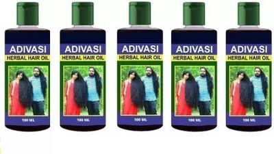 Adivasi Hair oil 100+5ml Combo Kit Hair Oil(500 ml)