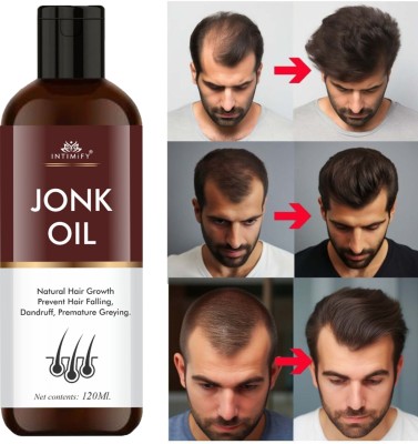 INTIMIFY Jonk Oil For Hair Growth & Control Hair Fall For Women & Men Hair Oil(120 ml)