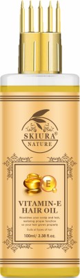 Skiura Nature Vitamin E Hair Oil For Anti Hair Fall, Anti Dandruff & Hair Growth  Hair Oil(100 ml)