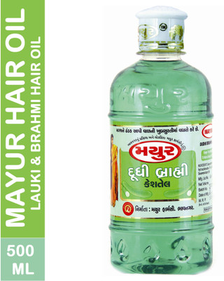 MAYUR Natual Dudhi lauki kesh tel For Reduce hair Loss And Dandruff Control Hair Oil(500 ml)