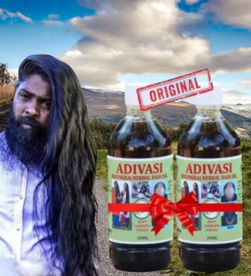 Adivasi Herbal Wellness Hair Oil for Healthy, Thick Hair (125 ml Pack of 4) Hair Oil(500 ml)