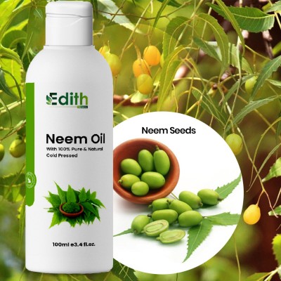 Edith Neem hair oil for HAIR & SKIN 100ML PACK OF 1 Hair Oil(100 ml)