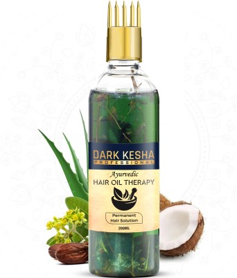 Dark kesha Herbal Anti Dandruff Hair Oil For Strong Hair & Reduced Hair Fall | Women & Men Hair Oil(200 ml)