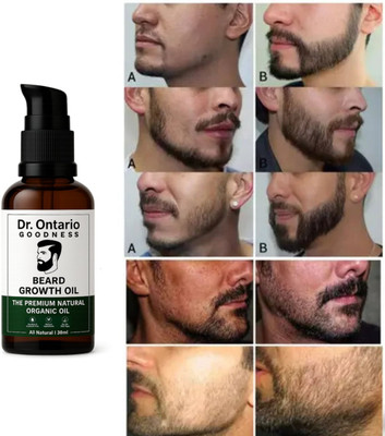 Ontario Advanced Beard Growth Oil With Argan Oil For Thicker And Healthier Hair OilAX57 Hair Oil(30 ml)