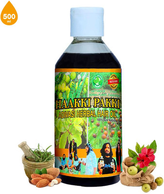 Adivasi Aadivasi HAKKI PAKKI HERBAL HAIR OIL ORIGINAL 500ML OIL Hair Oil(500 g)
