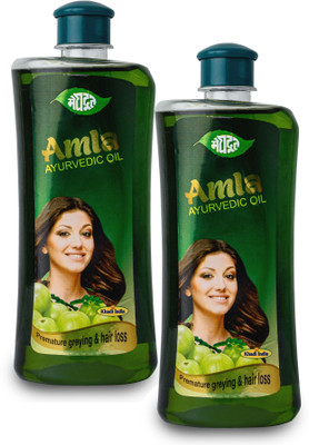 MEGHDOOT Amla Hair Oil 500ml (Pack of 2) Hair Oil(1000 ml)