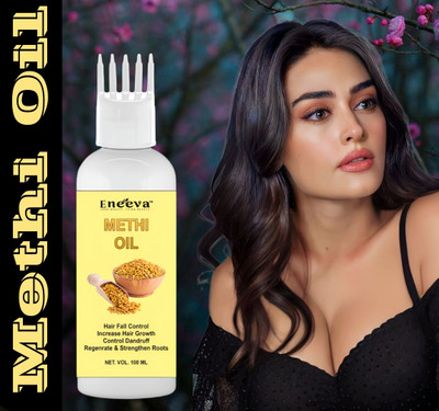 eneeva Natural Methi Oil – Effective Hair & Skin Care Solution Hair Oil(100 ml)