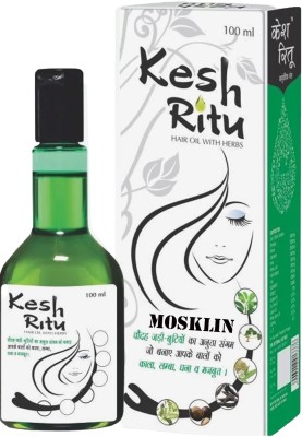 MOSKLIN KESHRITH HERBAL HAIR OIL FOR LONG & SHINEE HAIR PACK OF - 100ml x 1 Hair Oil(100 ml)