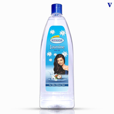 KESUDA Non Sticky Jasmine Hair Oil for Shiney Hair Hair Oil(1 L)