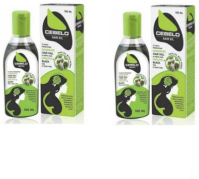 CEBELO Cebeloo hair oil 200 ml ( pack of 2 100ml Each ) Hair Oil(2 g)