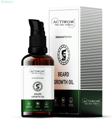 ACTIWOW Beard Growth Oil That Supports Daily Beard Hygiene Hair Oil(30 ml)