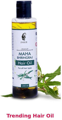 Zailie Gentle Volumizing Glossy Pure Refreshing Advanced Soothing Natural Hair Oil(200 ml)