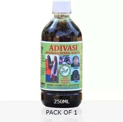 Adivasi BHRINGRAJ HAIR GROWTH OIL Hair Oil(250 ml)
