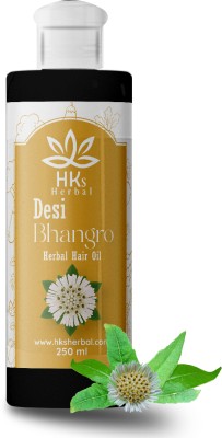 HKs Herbal Desi Bhringraj (Bhangro) Herbal Hair Oil(250 ml)