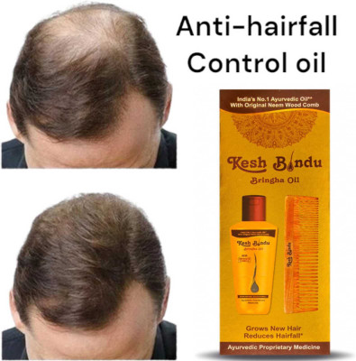 KeshBindu Hair Growh Oil,Anti Hairfall Hair Oil With Neem Comb Hair Oil(129 ml)