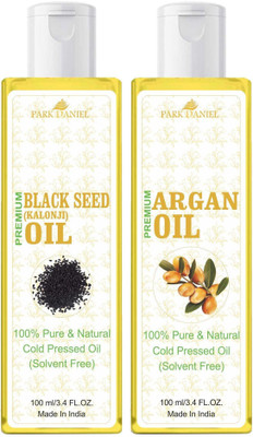 PARK DANIEL Premium oil and Blackseed oil combo of 2 bottles of 100 ml (200ml) Hair Oil(200 ml)
