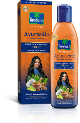 Parachute Advansed Ayurvedic Oil for Hair Fall Control & Growth with Coconut based Hair Oil(400 ml)