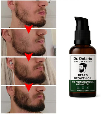 Ontario Advanced Beard Growth Oil With Argan Oil For Thicker And Healthier Hair OilAX64 Hair Oil(30 ml)