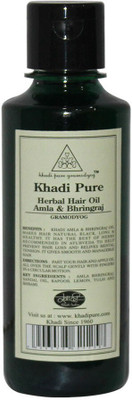 KHADI Pure Herbal Amla & Bhringraj  Hair Oil(210 ml)