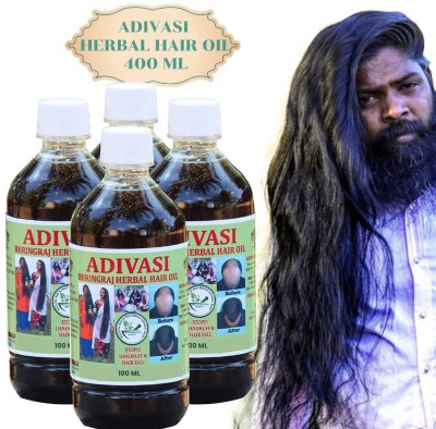 Adivasi Herbal Hair Growth Oil 400ml prt Hair Oil(400 ml)