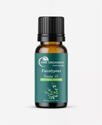 VMK ORGANICA Pure & Natural Nilgiri Eucalyptus Essential Oil | Aromatherapy, Massage & Care(30 ml)