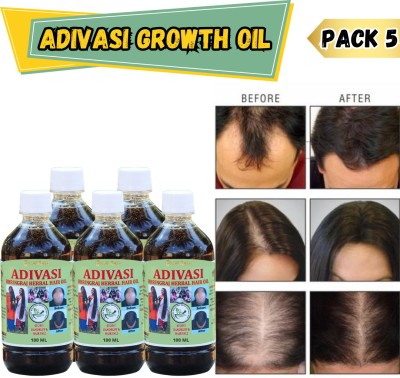 Growkesh Ayurvedic Hair Oil for Growth and Hair Fall Control Hair Oil(500 ml)