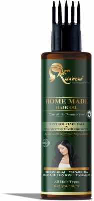 Kakimar Organic Homemade Hair Oil With Natural Ayurvedic Herbs For Men & Women Hair Oil(100 ml)