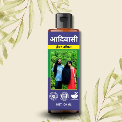 aadikesh Adibasi Hair Oil - Deeply Hydrate and Strengthen Your Hair Naturally Hair Oil(100 ml)