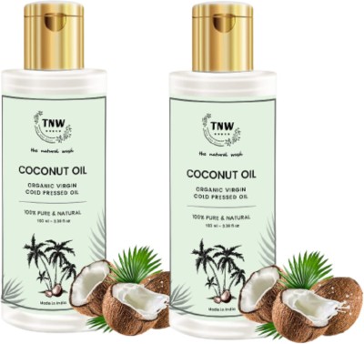 TNW - The Natural Wash Cold Pressed Virgin Coconut Oil Hair Oil(200 ml)