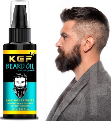 KGF Skincare and Grooming Original Beard Oil for Men Hair Oil(50 ml)