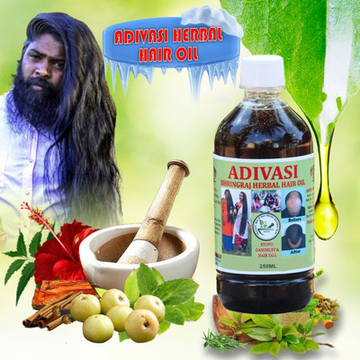 Adivasi vishavabhri Fast Hair Growth and Dandruff Control  Hair Oil(250 ml)