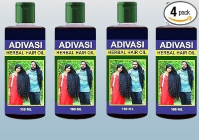 AKDIE HAIR OIL FOR All Type of Hair Problem Herbal Growth Hair Oil (100 ml) 4 pack Hair Oil(400 ml)