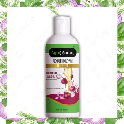 AYUCOSMO Onion oil for regrowth hair oil Hair Oil(100 ml)