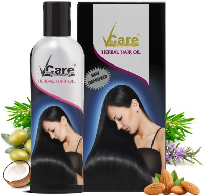 Vcare Herbal Hair Oil With 13+ herbal oils for Men and Women For All Types of Hair Hair Oil(100 ml)