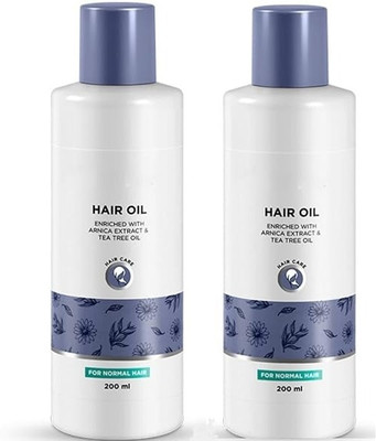 Rastic Assure Assure Hair Oil Enriched With Arnica Extract & Tea Tree Oil Set Of 2 Hair Oil(400 ml)